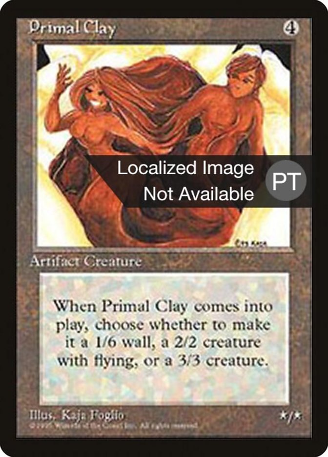 Primal Clay [Fourth Edition (Foreign Black Border)] | Gamers Paradise