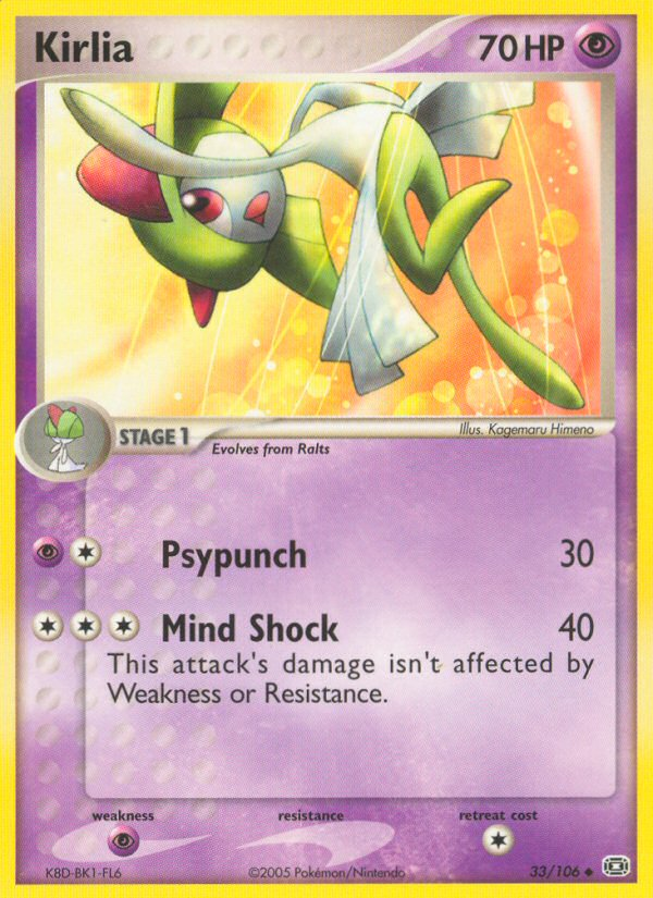 Kirlia (33/106) [EX: Emerald] | Gamers Paradise