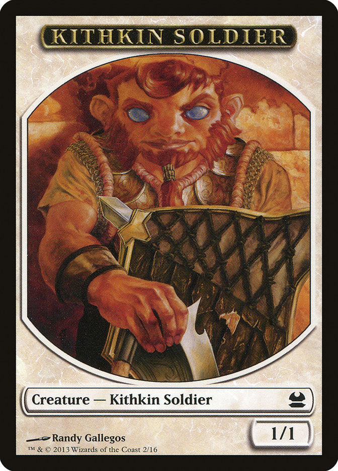 Kithkin Soldier Token [Modern Masters Tokens] | Gamers Paradise