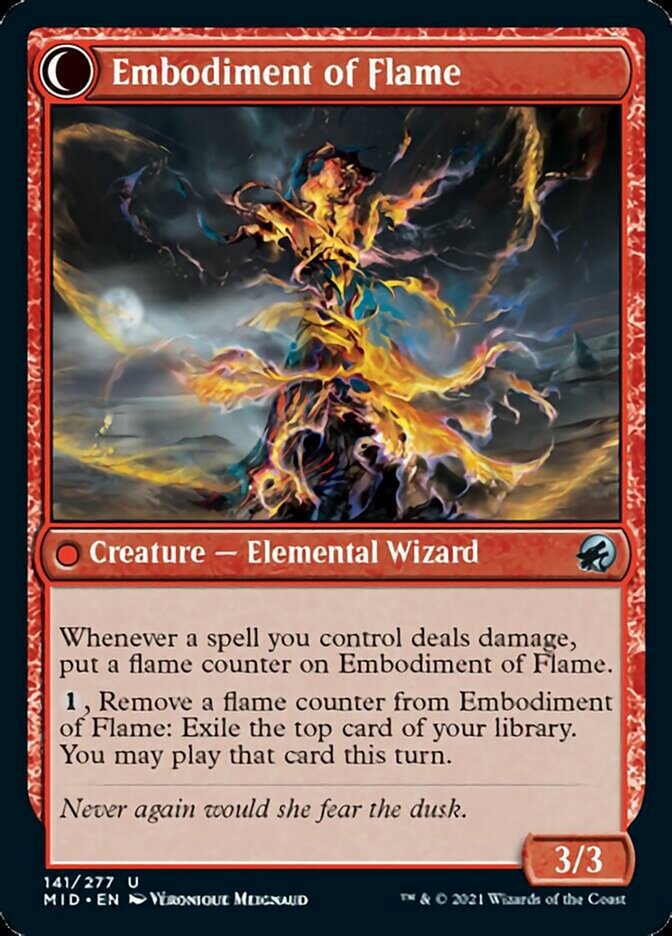 Flame Channeler // Embodiment of Flame [Innistrad: Midnight Hunt] | Gamers Paradise