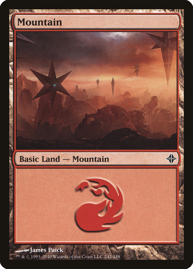 Mountain (242) [Rise of the Eldrazi] | Gamers Paradise