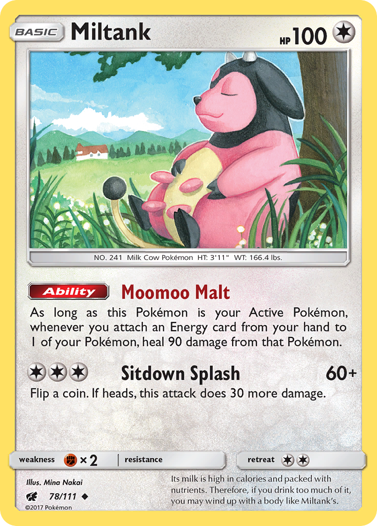 Miltank (78/111) [Sun & Moon: Crimson Invasion] | Gamers Paradise