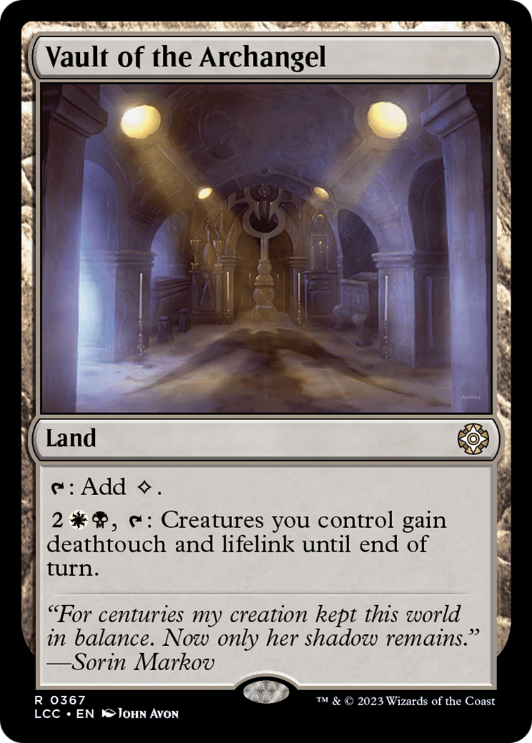 Vault of the Archangel [The Lost Caverns of Ixalan Commander] | Gamers Paradise