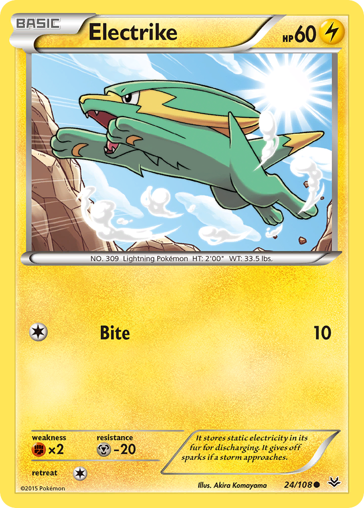 Electrike (24/108) [XY: Roaring Skies] | Gamers Paradise