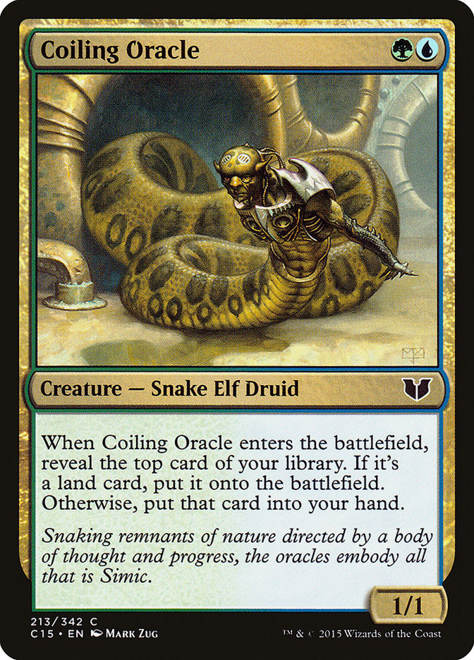 Coiling Oracle [Commander 2015] | Gamers Paradise