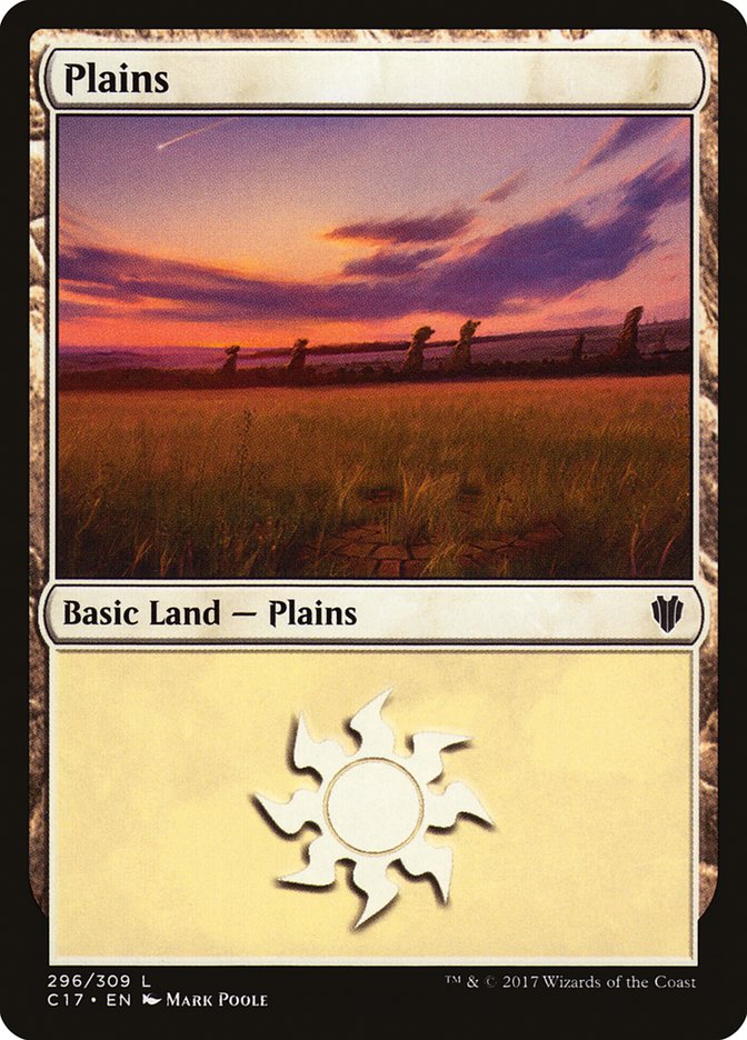 Plains (296) [Commander 2017] | Gamers Paradise
