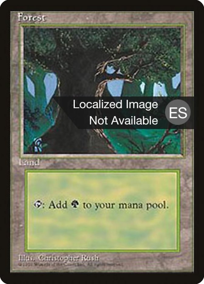 Forest (C) [Fourth Edition (Foreign Black Border)] | Gamers Paradise