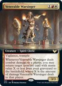 Venerable Warsinger (Extended Art) [Strixhaven: School of Mages] | Gamers Paradise