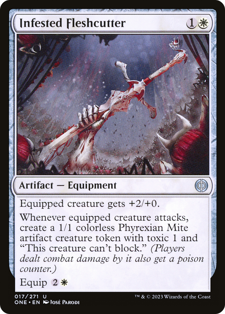 Infested Fleshcutter [Phyrexia: All Will Be One] | Gamers Paradise