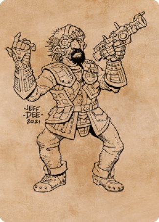 Jan Jansen, Chaos Crafter Art Card [Commander Legends: Battle for Baldur's Gate Art Series] | Gamers Paradise
