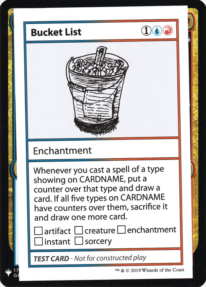 Bucket List [Mystery Booster Playtest Cards] | Gamers Paradise
