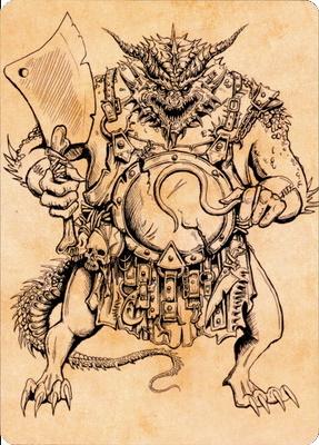 Thrakkus the Butcher Art Card [Commander Legends: Battle for Baldur's Gate Art Series] | Gamers Paradise