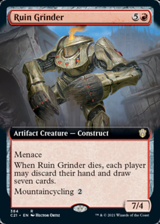 Ruin Grinder (Extended Art) [Commander 2021] | Gamers Paradise