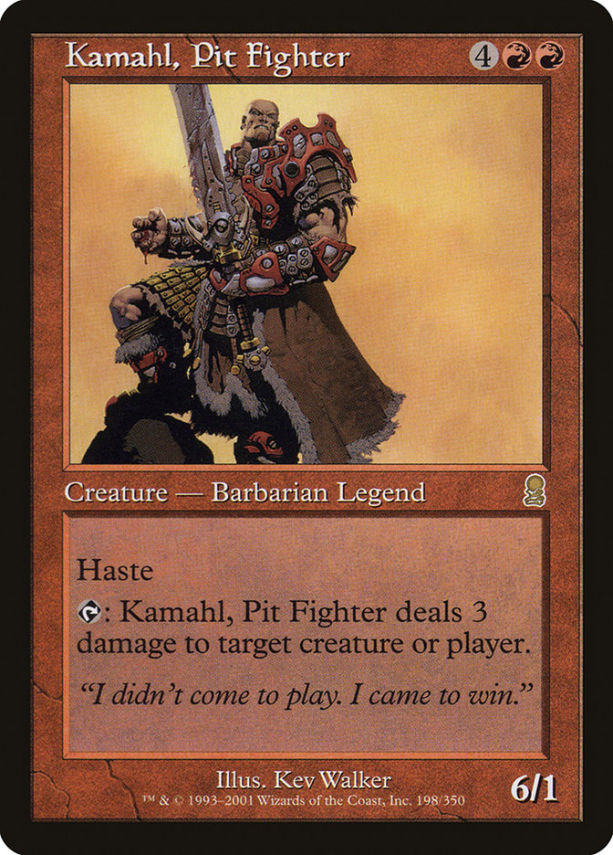 Kamahl, Pit Fighter [Odyssey] | Gamers Paradise