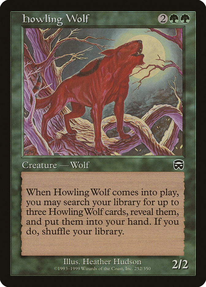 Howling Wolf [Mercadian Masques] | Gamers Paradise