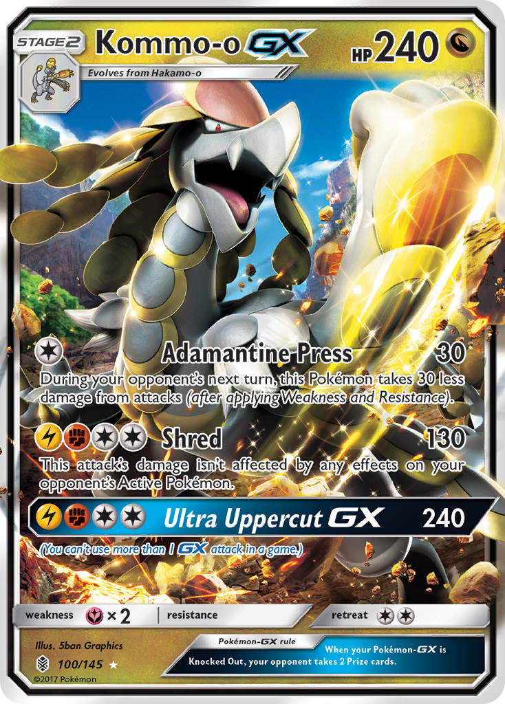 Kommo-o GX (100/145) [Sun & Moon: Guardians Rising] | Gamers Paradise