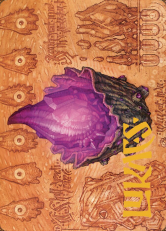 Thorn of Amethyst Art Card (Gold-Stamped Signature) [The Brothers' War Art Series] | Gamers Paradise
