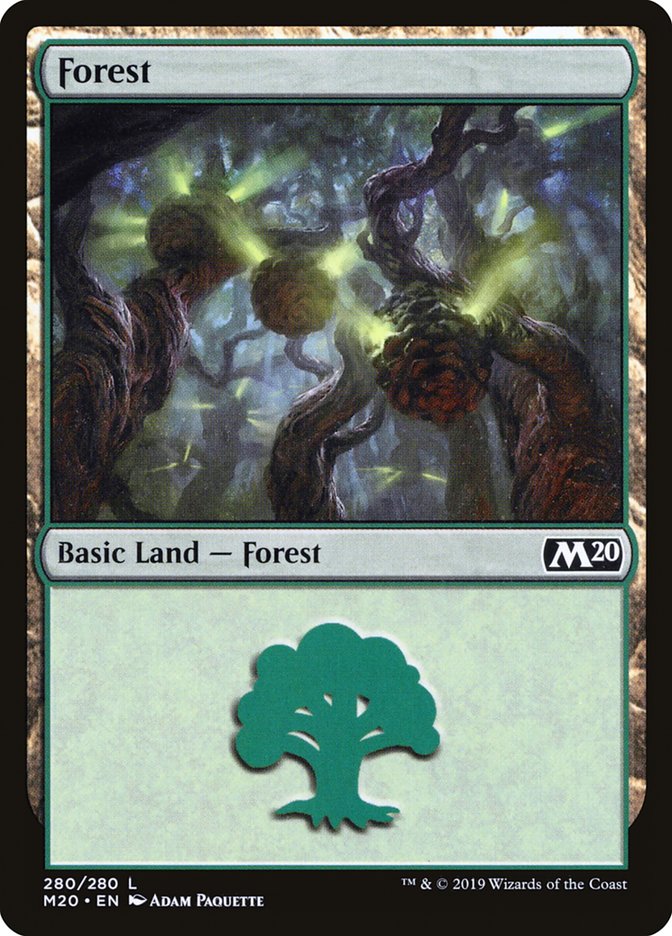 Forest (280) [Core Set 2020] | Gamers Paradise