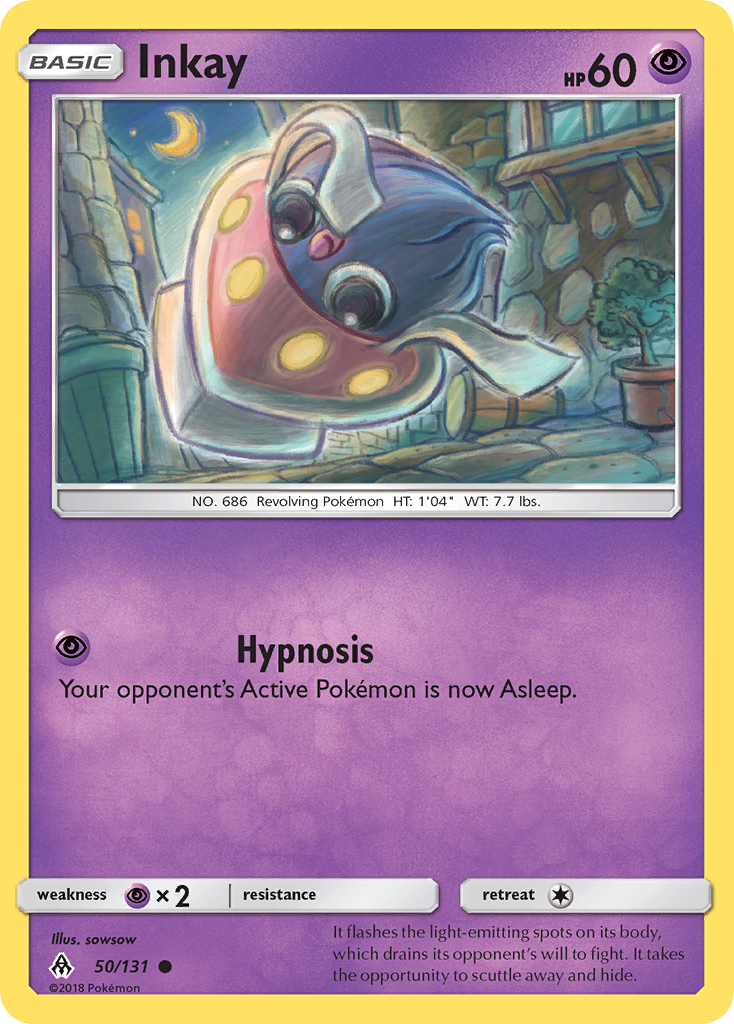 Inkay (50/131) [Sun & Moon: Forbidden Light] | Gamers Paradise