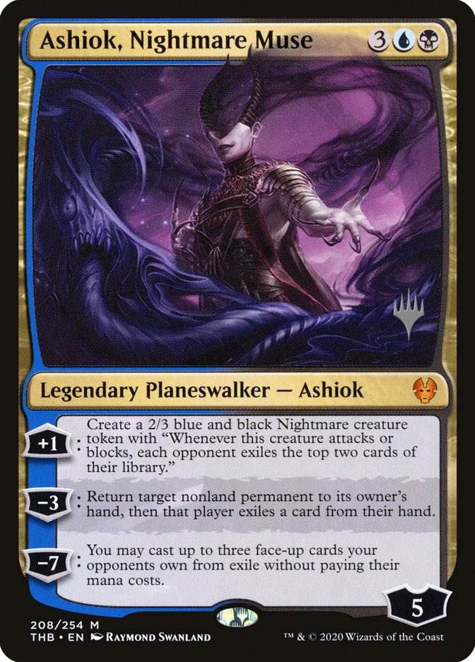 Ashiok, Nightmare Muse (Promo Pack) [Theros Beyond Death Promos] | Gamers Paradise