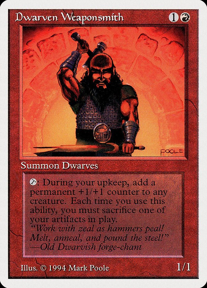 Dwarven Weaponsmith [Summer Magic / Edgar] | Gamers Paradise