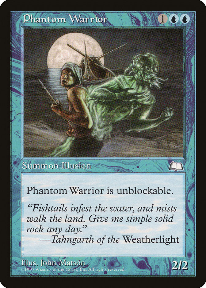 Phantom Warrior [Weatherlight] | Gamers Paradise