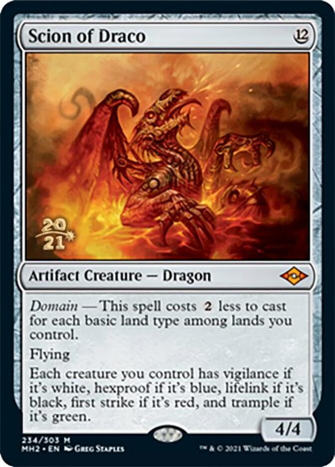 Scion of Draco [Modern Horizons 2 Prerelease Promos] | Gamers Paradise