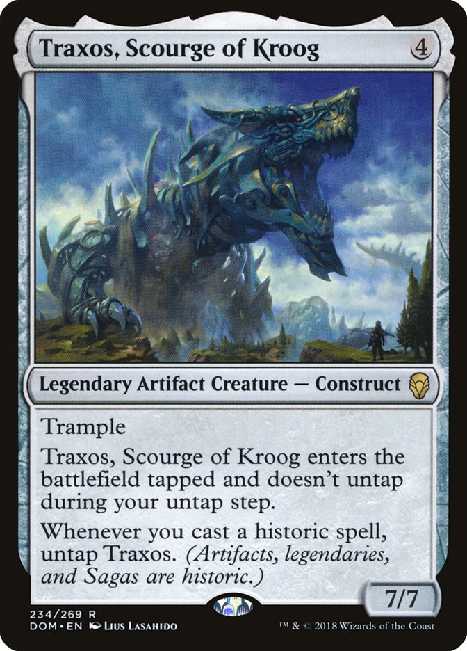 Traxos, Scourge of Kroog [Dominaria] | Gamers Paradise