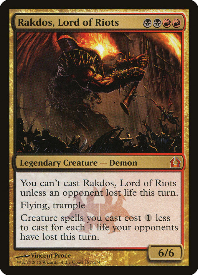 Rakdos, Lord of Riots [Return to Ravnica] | Gamers Paradise
