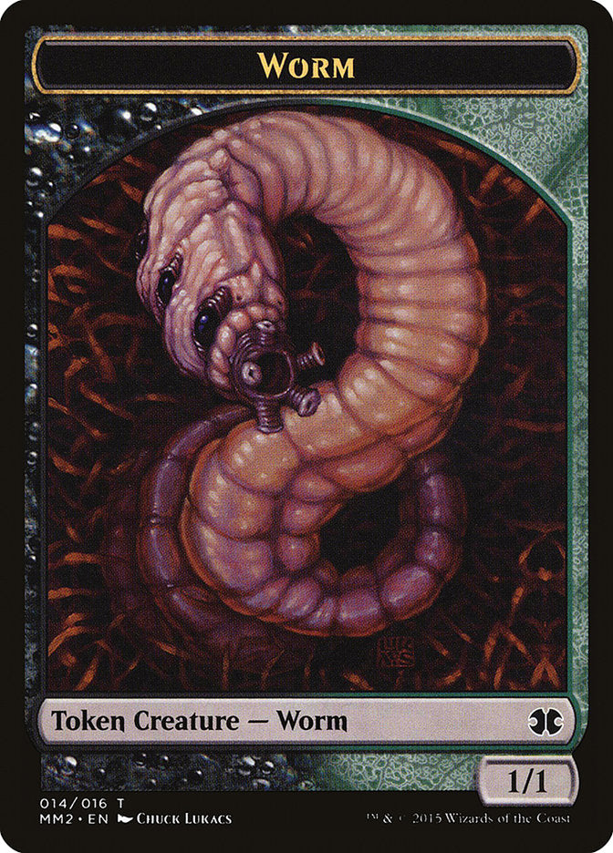 Worm Token [Modern Masters 2015 Tokens] | Gamers Paradise