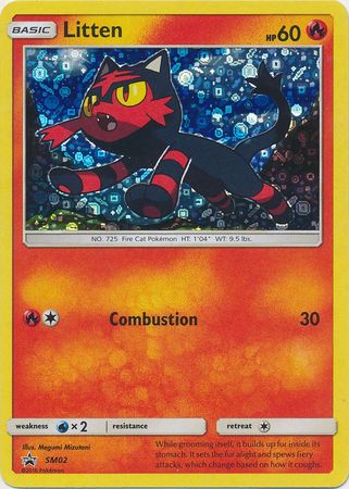 Litten (SM02) (General Mills Promo) [Sun & Moon: Black Star Promos] | Gamers Paradise