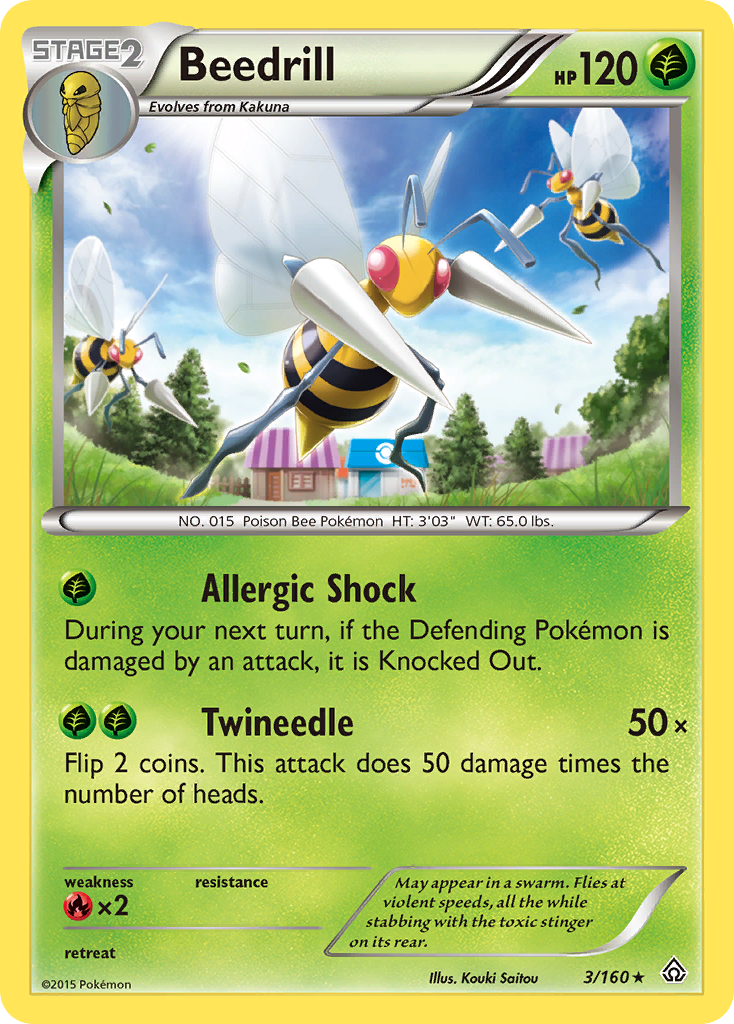 Beedrill (3/160) [XY: Primal Clash] | Gamers Paradise