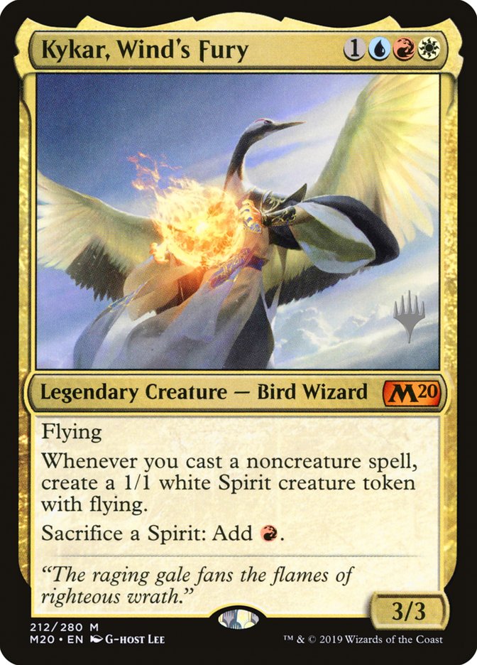 Kykar, Wind's Fury (Promo Pack) [Core Set 2020 Promos] | Gamers Paradise