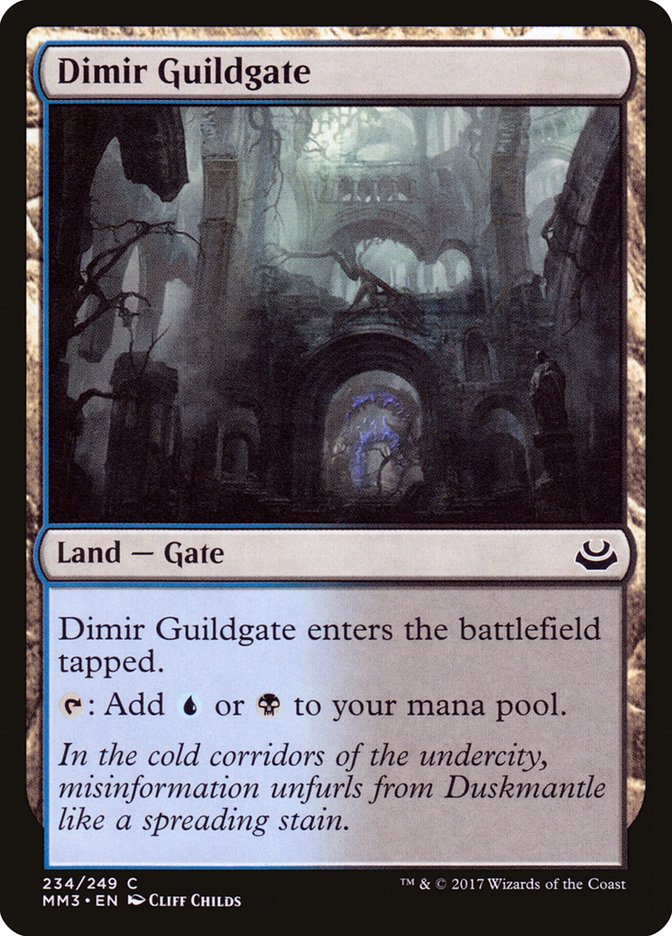 Dimir Guildgate [Modern Masters 2017] | Gamers Paradise