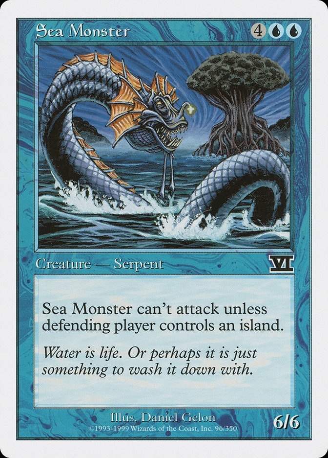 Sea Monster [Classic Sixth Edition] | Gamers Paradise