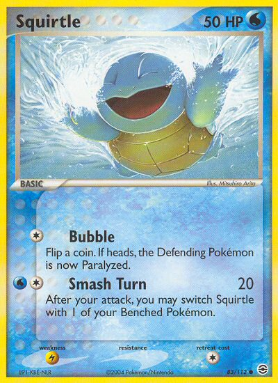 Squirtle (83/112) [EX: FireRed & LeafGreen] | Gamers Paradise