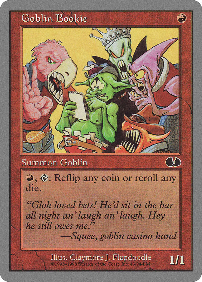Goblin Bookie [Unglued] | Gamers Paradise