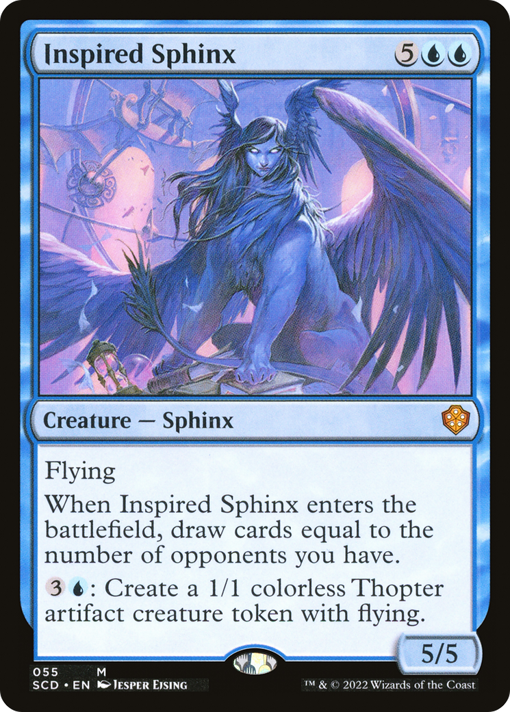Inspired Sphinx [Starter Commander Decks] | Gamers Paradise