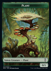 Plant // Treasure (015) Double-Sided Token [Streets of New Capenna Commander Tokens] | Gamers Paradise