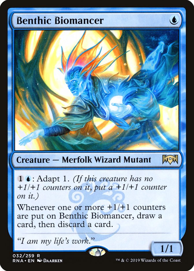 Benthic Biomancer [Ravnica Allegiance] | Gamers Paradise