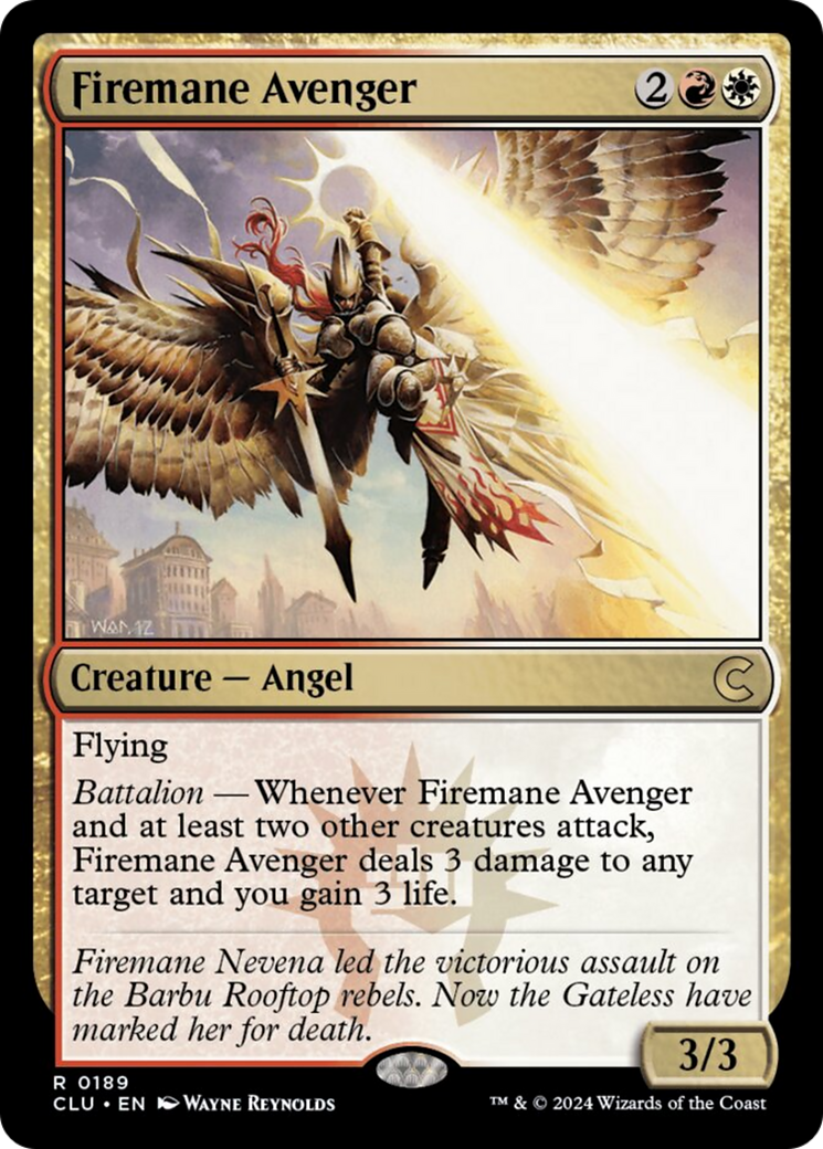 Firemane Avenger [Ravnica: Clue Edition] | Gamers Paradise