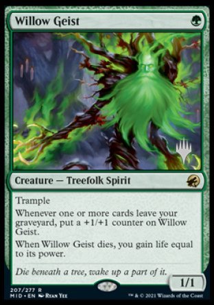 Willow Geist (Promo Pack) [Innistrad: Midnight Hunt Promos] | Gamers Paradise