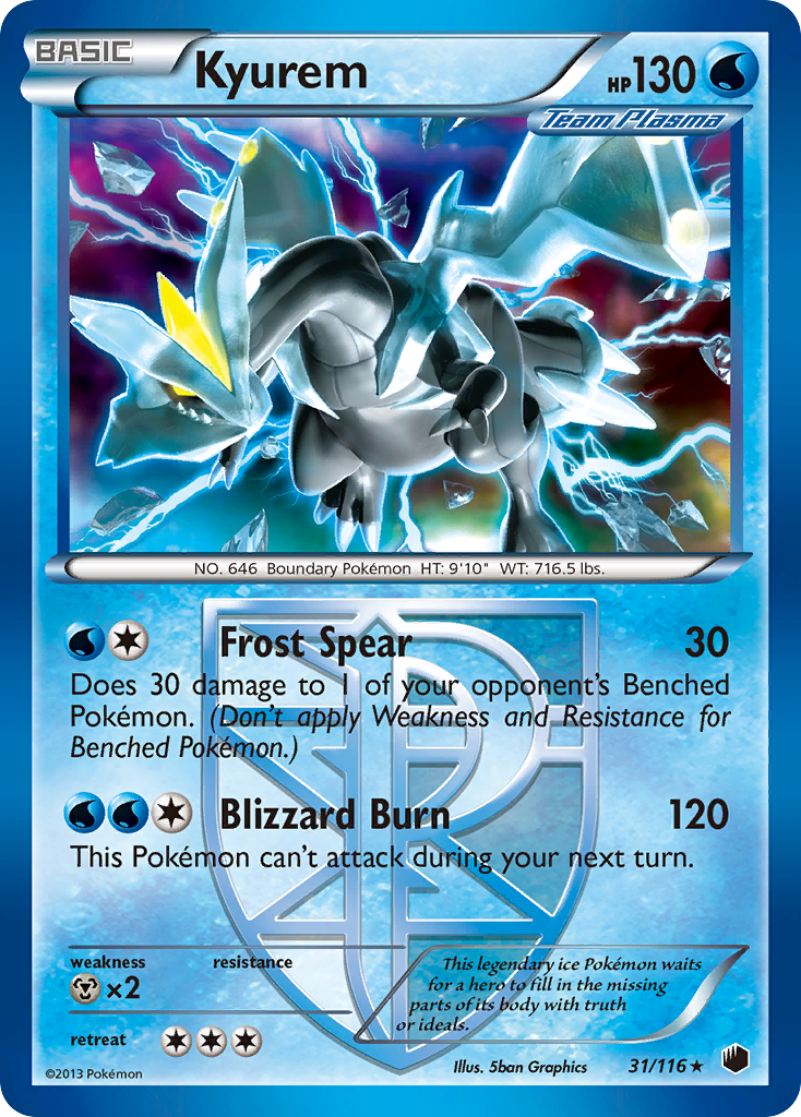 Kyurem (31/116) [Black & White: Plasma Freeze] | Gamers Paradise