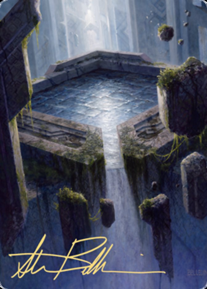 Morphic Pool Art Card (Gold-Stamped Signature) [Zendikar Rising Art Series] | Gamers Paradise