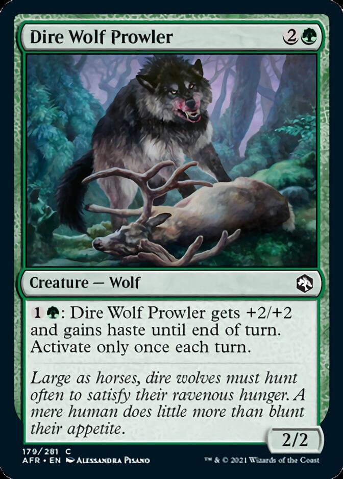 Dire Wolf Prowler [Dungeons & Dragons: Adventures in the Forgotten Realms] | Gamers Paradise