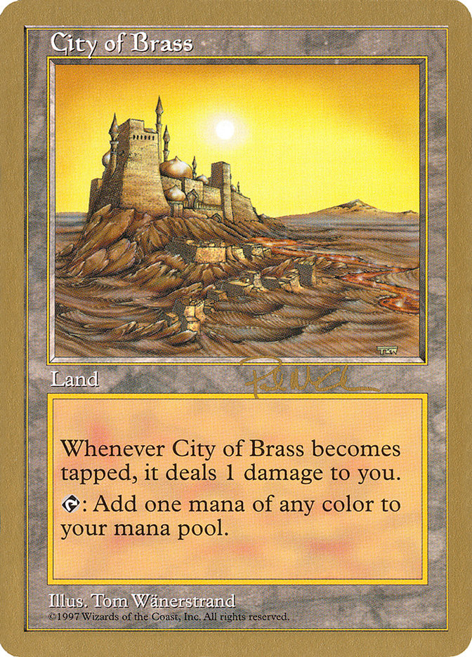 City of Brass (Paul McCabe) [World Championship Decks 1997] | Gamers Paradise