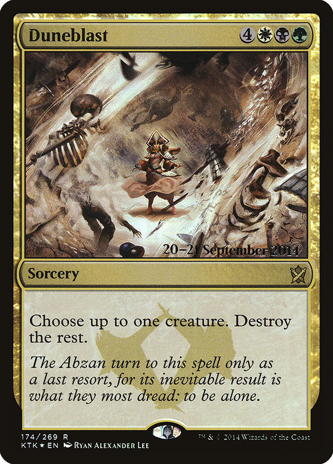 Duneblast [Khans of Tarkir Prerelease Promos] | Gamers Paradise