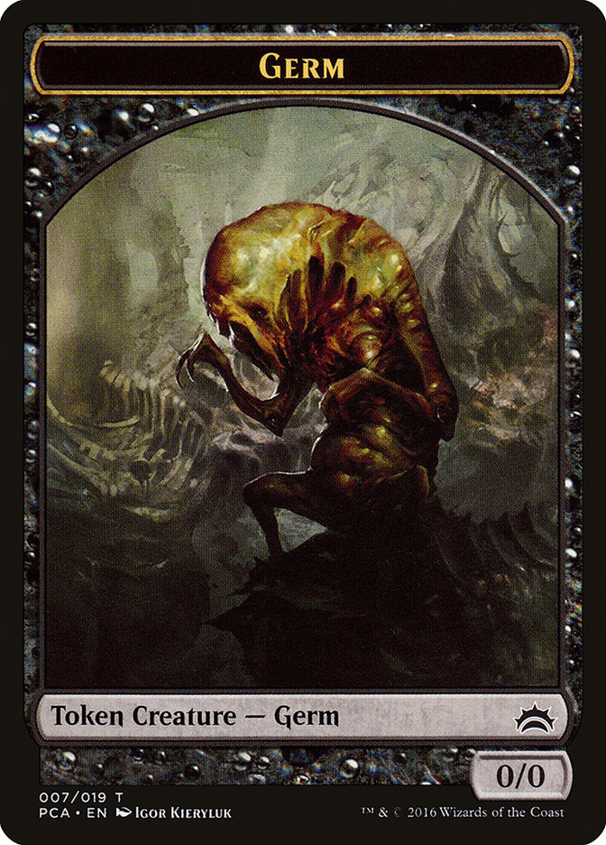 Germ // Goblin Double-Sided Token [Planechase Anthology Tokens]