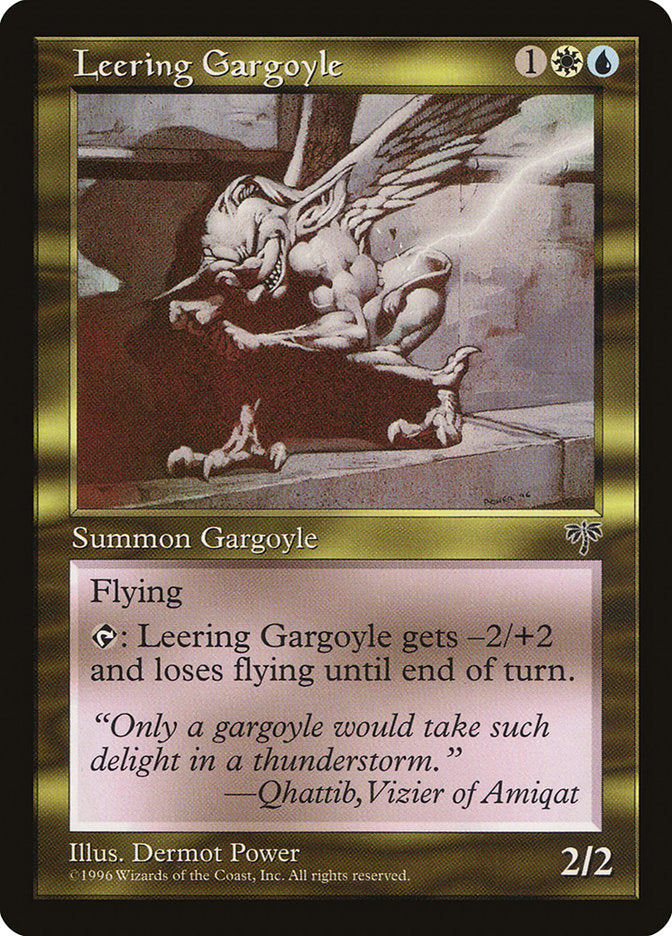 Leering Gargoyle [Mirage] | Gamers Paradise