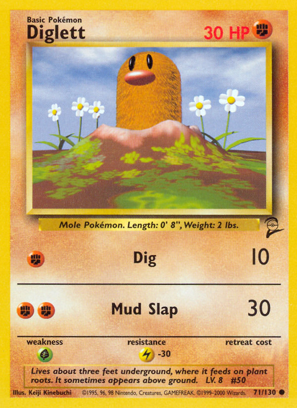 Diglett (71/130) [Base Set 2] | Gamers Paradise